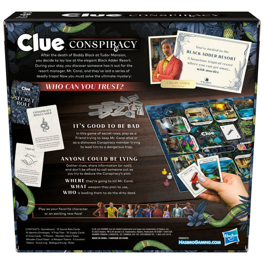 Clue: Conspiracy Board Game