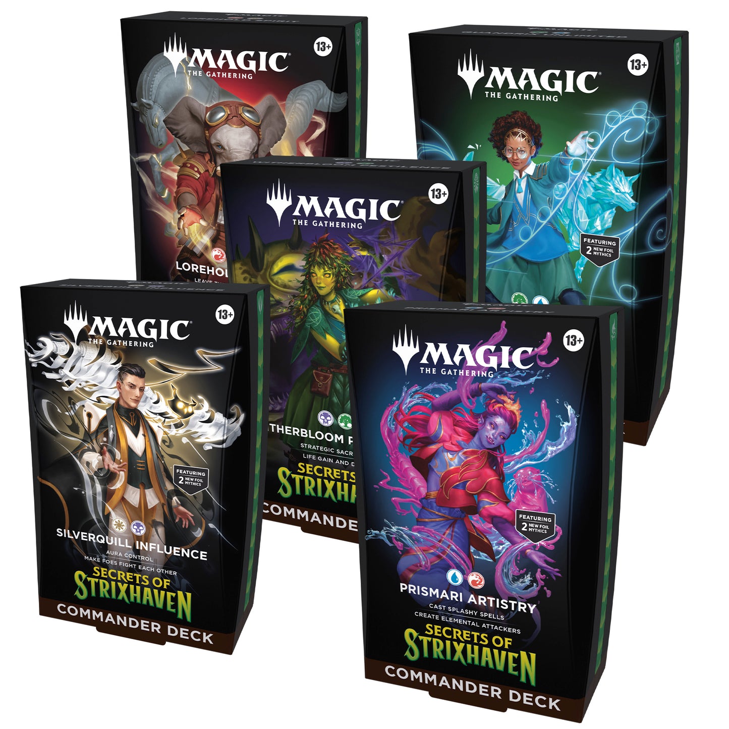 Magic: The Gathering - Secrets of Strixhaven Commander Deck