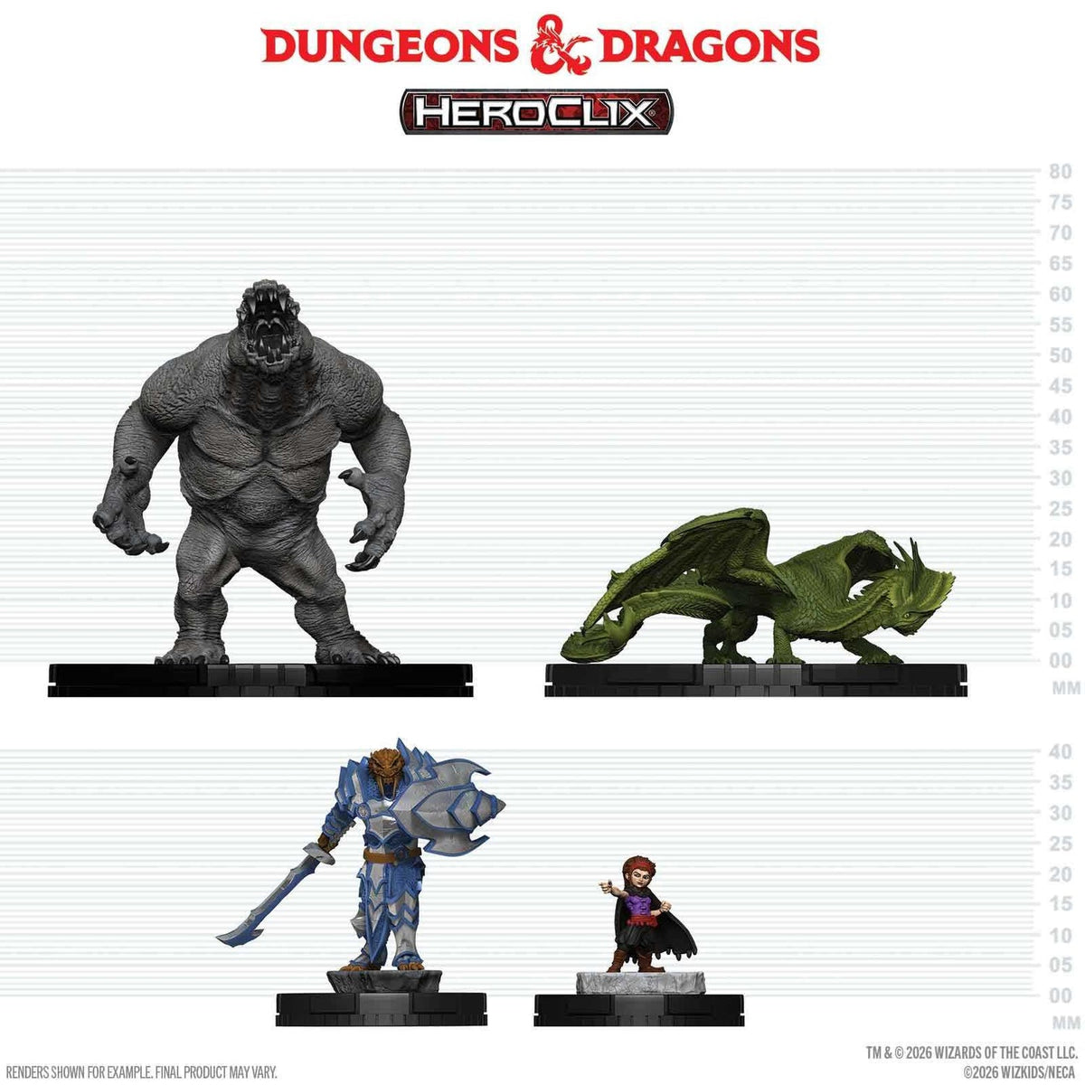 D&D HeroClix: Series One Retail Chase Booster