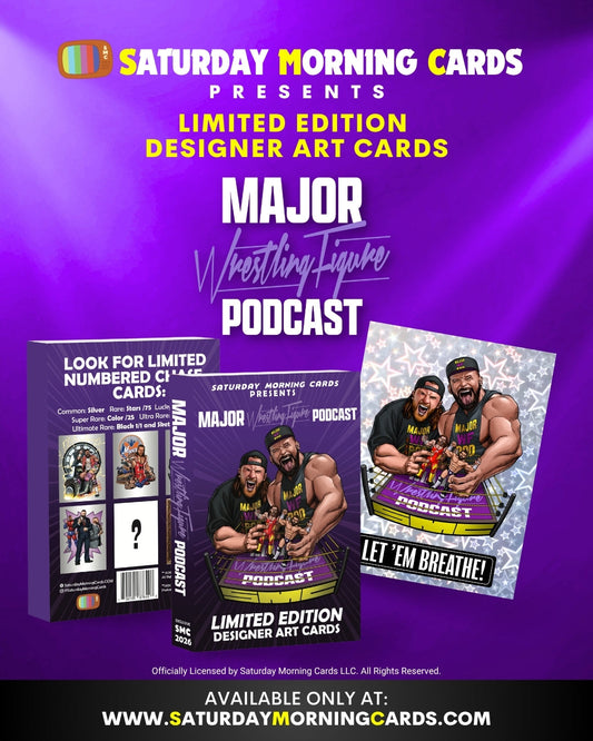 2026 SMC Matt Cardona Major Wrestling Figure Podcast single-card box