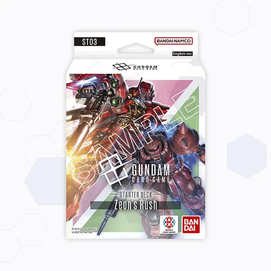 Gundam TCG: Zeon's Rush Starter Deck (ST03)