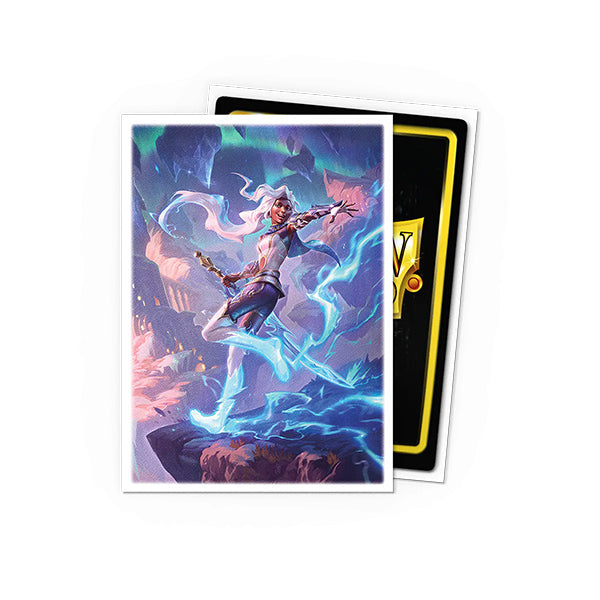 Dragon Shield Sleeves: Standard- Matte 'Flesh & Blood Aurora' Art (100 ct.)