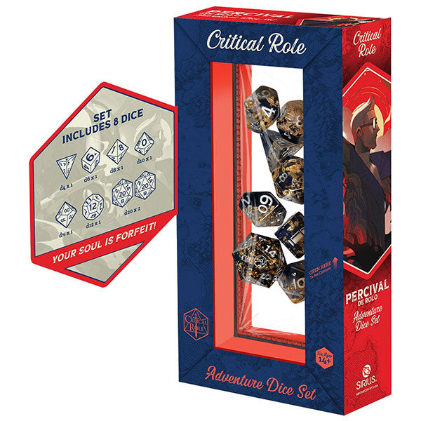 7-Die Set Vox Machina Adventure Dice
