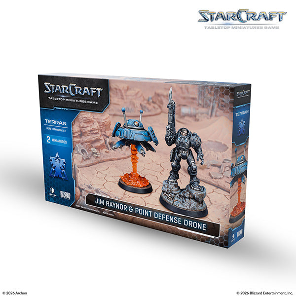 StarCraft TMG: Terran- Jim Raynor (Raynor's Raiders) - Hero Expansion Set