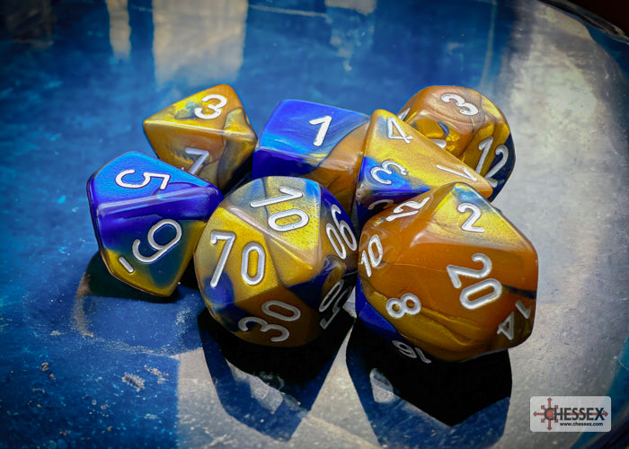 Chessex Gemini Polyhedral 7-Dice Set
