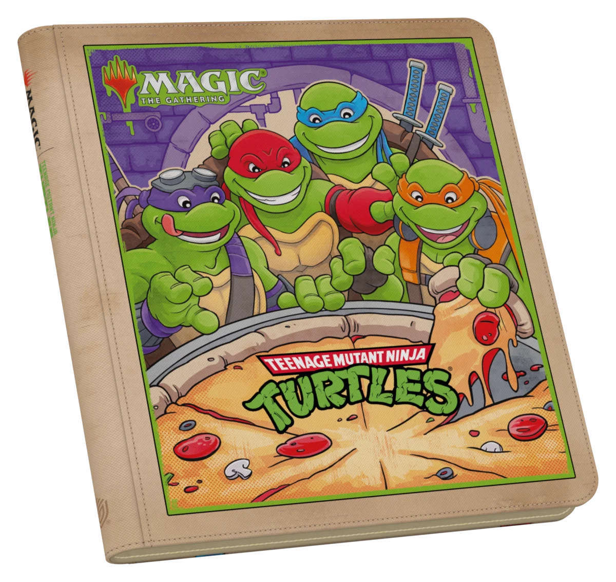 Ultimate Guard Zipfolio 480 Xenoskin Magic: The Gathering "Teenage Mutant Ninja Turtles" - Pizza Box