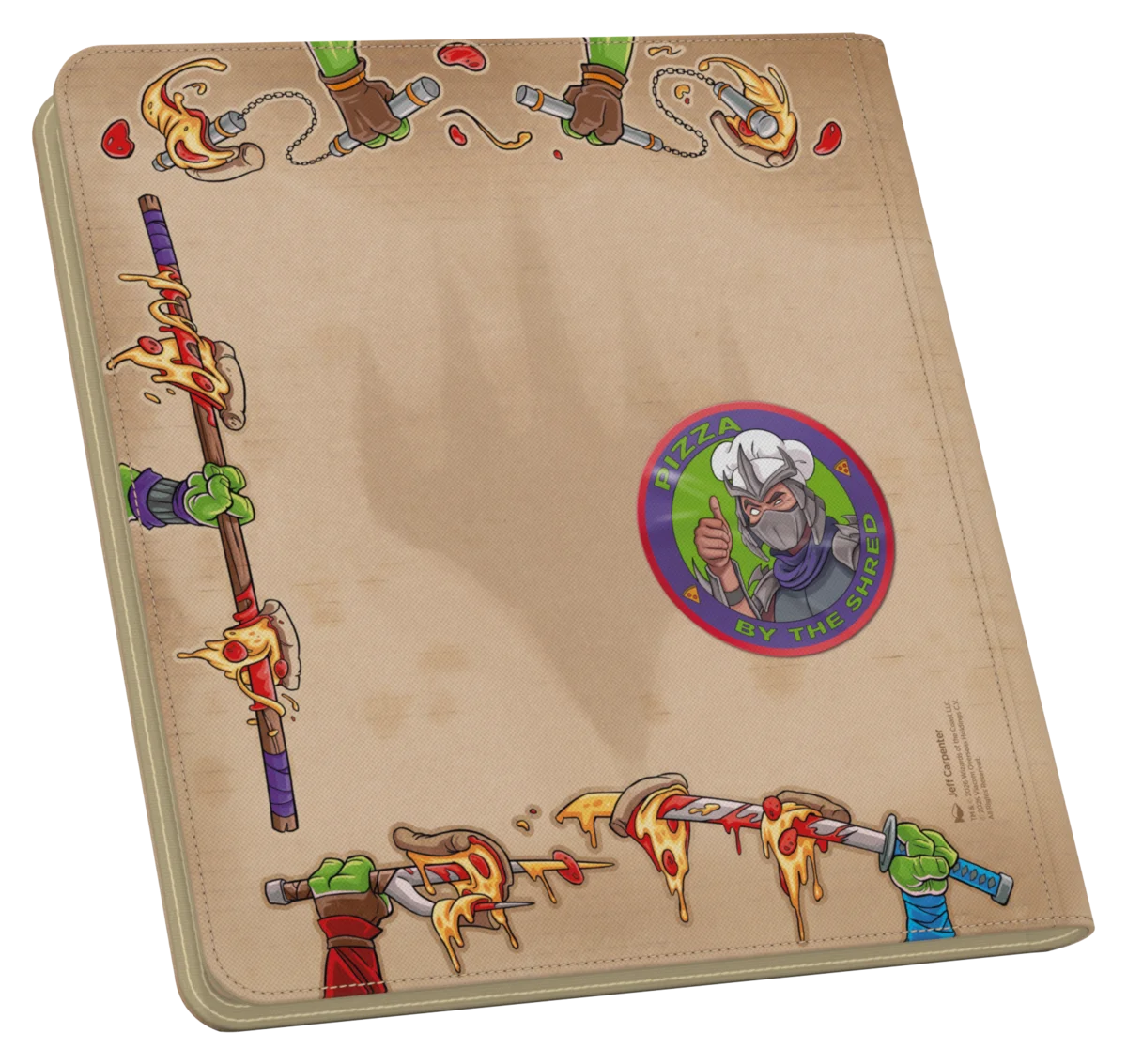 Ultimate Guard Zipfolio 480 Xenoskin Magic: The Gathering "Teenage Mutant Ninja Turtles" - Pizza Box
