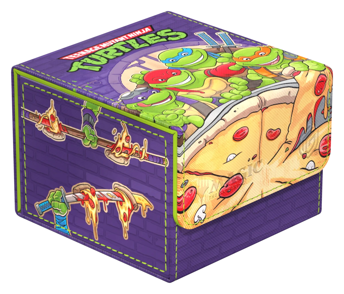 Ultimate Guard Sidewinder 133+ Xenoskin Magic: The Gathering "Teenage Mutant Ninja Turtles" - Pizza Box