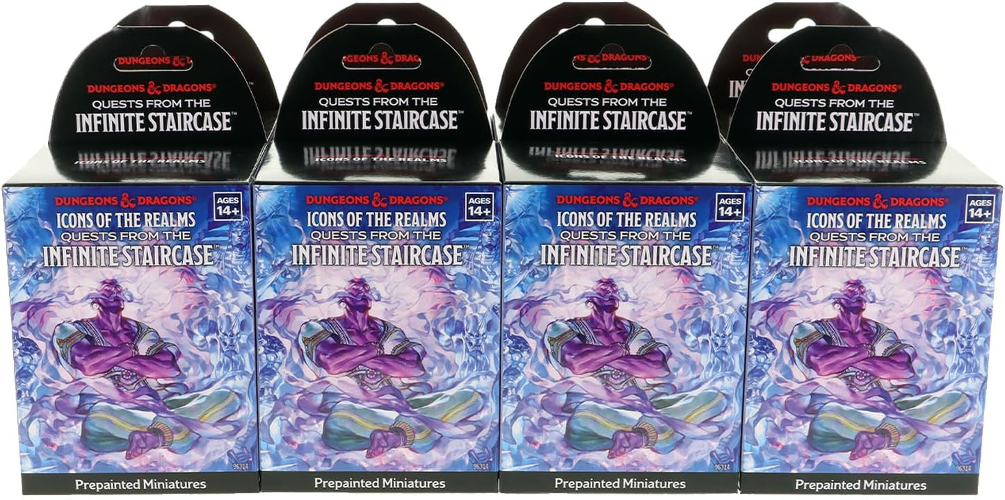 WizKids D&D Icons of the Realms: Quests from the Infinite Staircase - 8 ct. Booster Brick