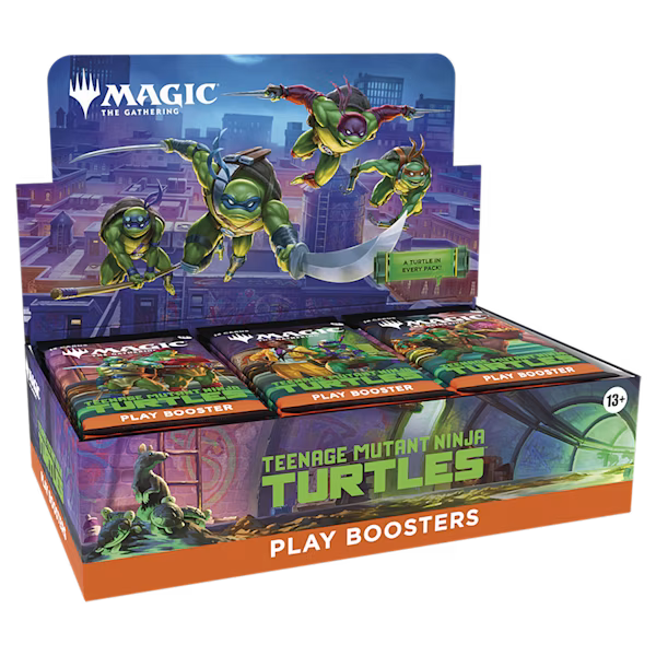 Magic: The Gathering Teenage Mutant Ninja Turtles Play Booster Display