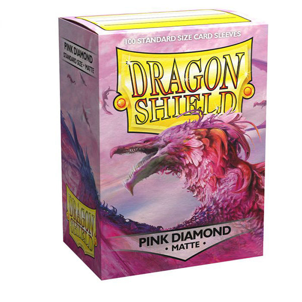 Dragon Shield Sleeves: Standard- Matte Pink Diamond (100 ct.)