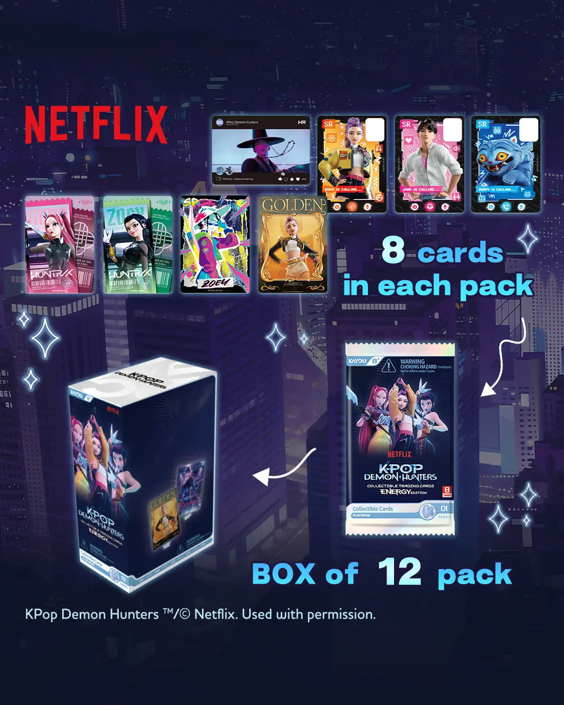 K-Pop Demon Hunters: Collectible Cards: Energy Edition