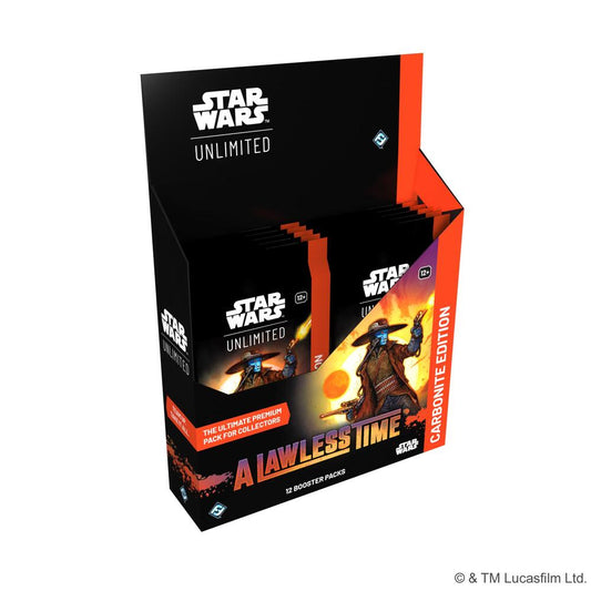 Star Wars: Unlimited - A Lawless Time: Carbonite Booster Display Box