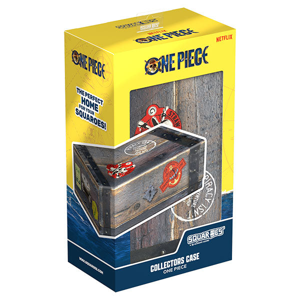 Ultimate Guard: Squaroes  Arkhive 800+ Netflix- One Piece- Collector's Case- Wooden Chest