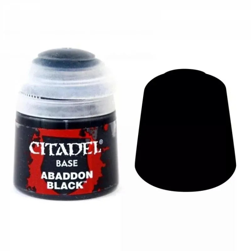 Citadel: Abaddon Black 12ml 21-25 (unit) Paint