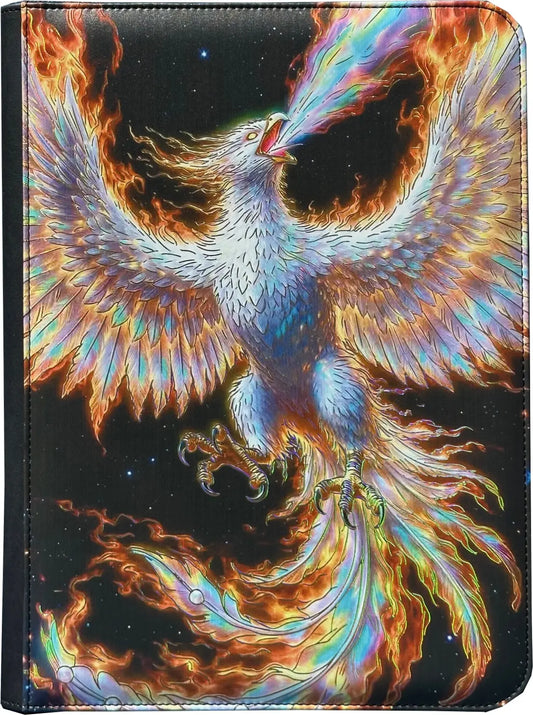 Maggot Labs™ 9-Pocket Zippered Binder: Phoenix Eternal