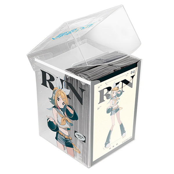 Hatsune Miku Retro Soundscapes Rin sleeves in clear box