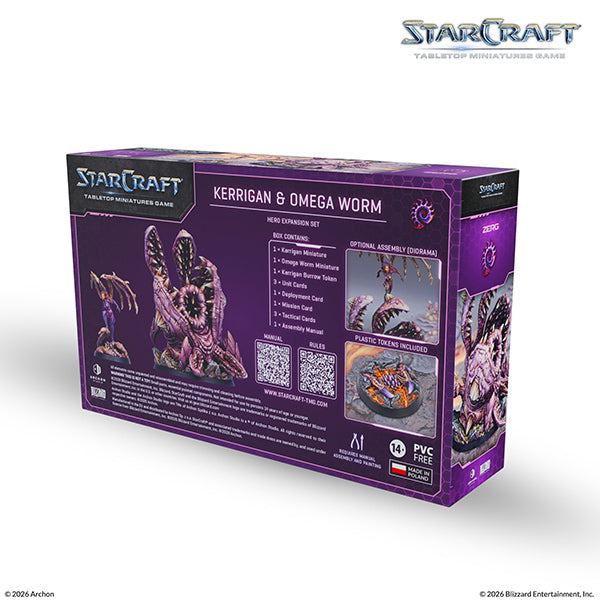 StarCraft TMG: Zerg- Kerrigan (Primal Kerrigan) - Hero Expansion Set