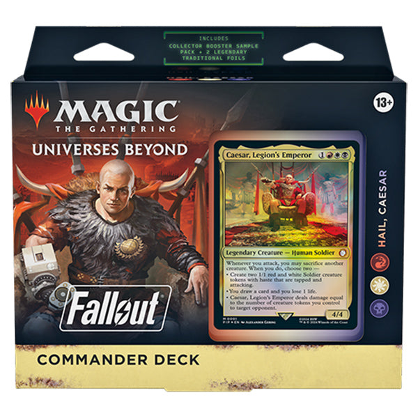 MTG: Fallout Commander Deck Display (4 Decks)