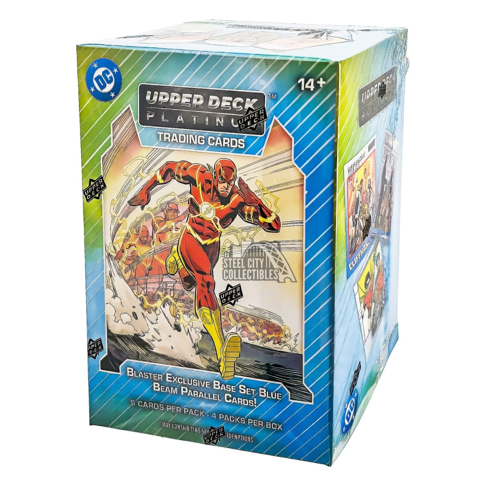 2026 Upper Deck Platinum DC Trading Cards blaster box