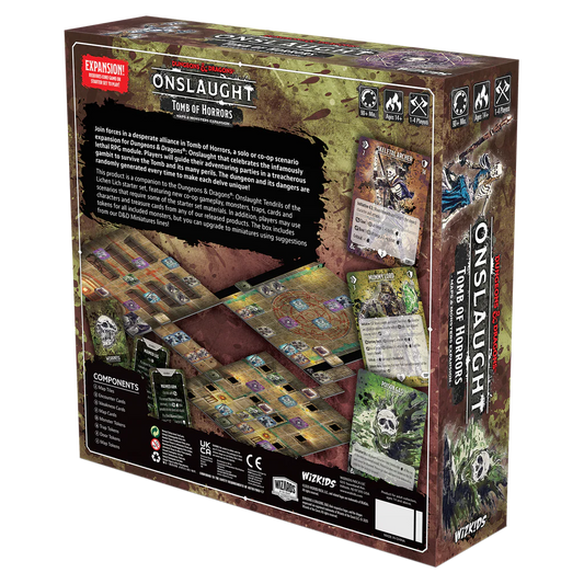 Dungeons & Dragons Onslaught: Tomb of Horrors - Maps & Monsters Expansion