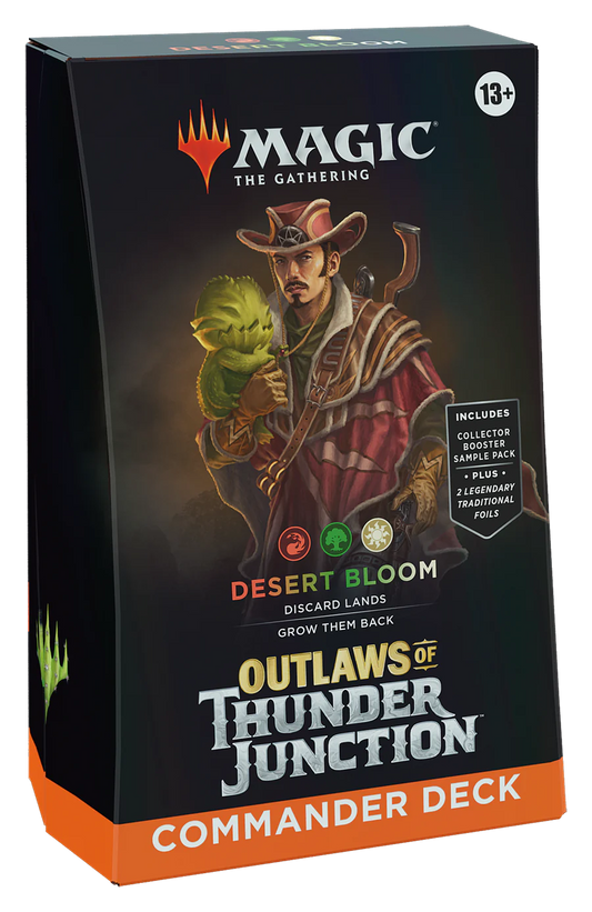 MTG: Outlaws of Thunder Junction Commander Deck - Desert Bloom