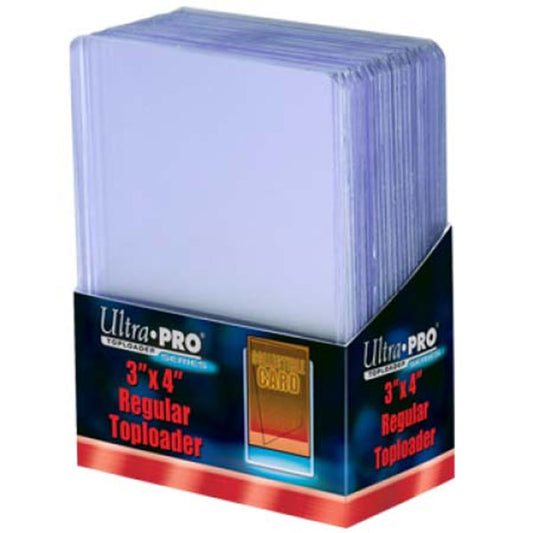 Ultra Pro Topload Sleeve: 3x4 Clear Light (25)