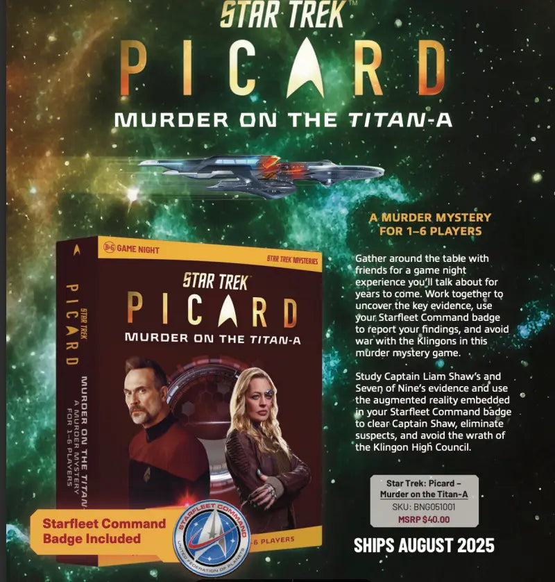 Beadle and Grimm's Star Trek Picard Murder on the Titan-A