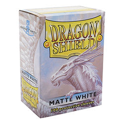 Dragon Shield Sleeves: Standard- Matte White (100 ct.)