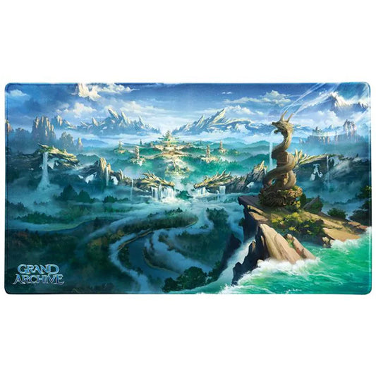 Dragon Shield: Playmat w/ Tube- 'Grand Archive Baidi, Oathsworn Palace'