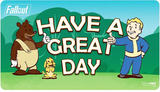 Ultra PRO Fallout - Vault Boy - Double Sided Play Mat - Have a Great Day