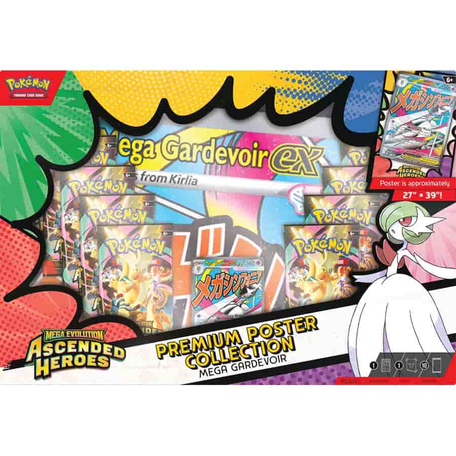 Pokemon TCG: Ascended Heroes - Premium Poster Collection (1 Box)