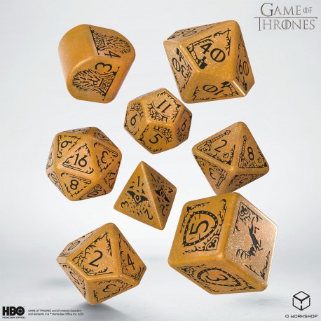 Game of Thrones Dice: Baratheon Dice Set (7)