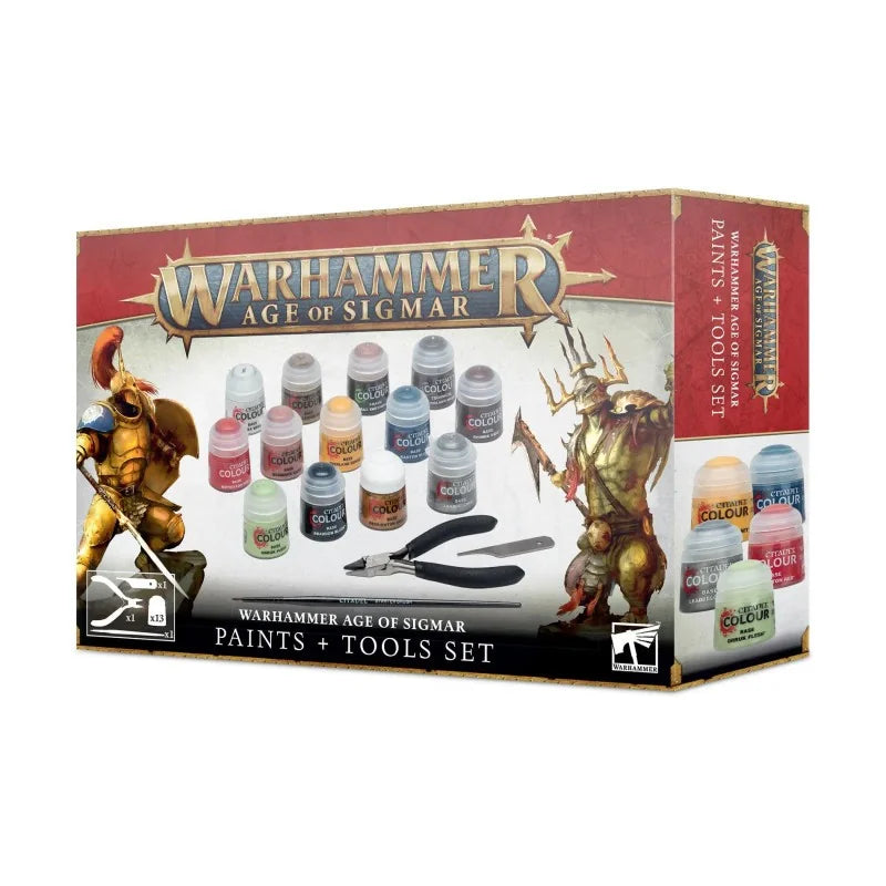 Warhammer: Age of Sigmar Paints + Tools