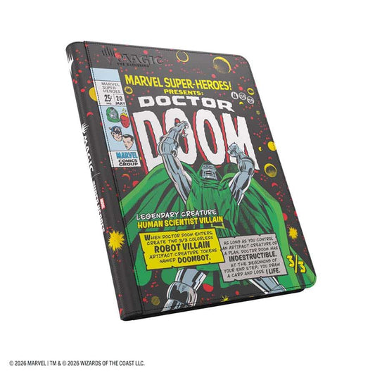 Magic the Gathering: Marvel Super Heroes Zip-Up Album 18-Pocket