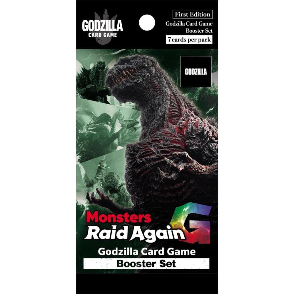 Godzilla Card Game Monsters Raid Again Booster Pack