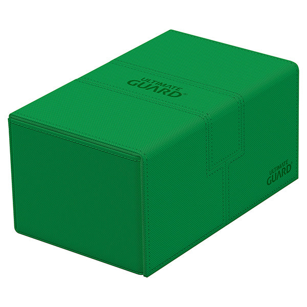 Ultimate Guard Deck Case: Twin Flip´n´Tray 160+ Standard Size Monocolor- Green