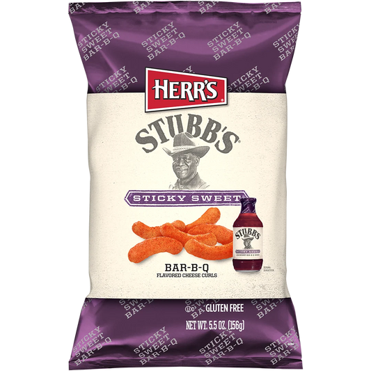 Herr's Stubbs Sticky Sweet Cheese Curls