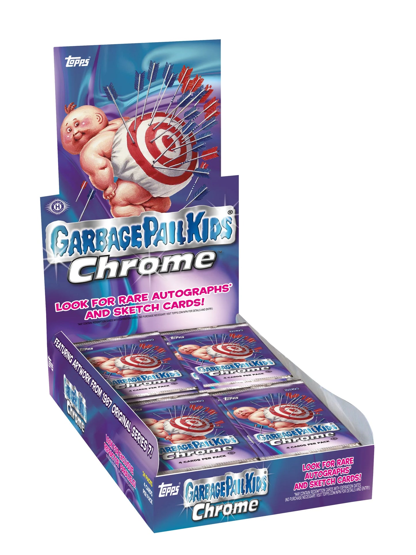 Garbage Pail Kids 2024 Chrome 7 Hobby Box