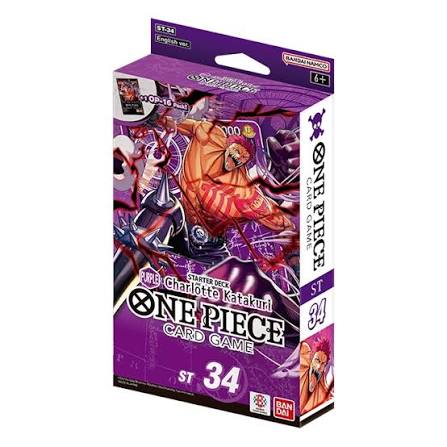 One Piece TCG: (ST-34) PURPLE Charlotte Katakuri Starter Deck