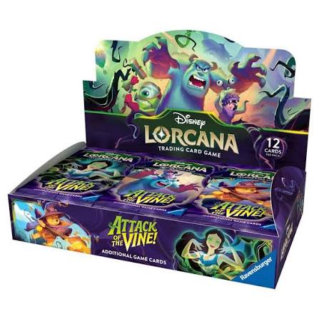 Pre-Sale Lorcana TCG: Attack of the Vine Booster Box