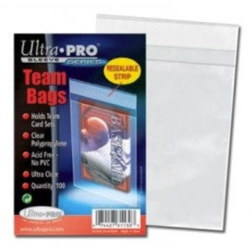 Ultra Pro Resealable Team Bags (100 Pk)