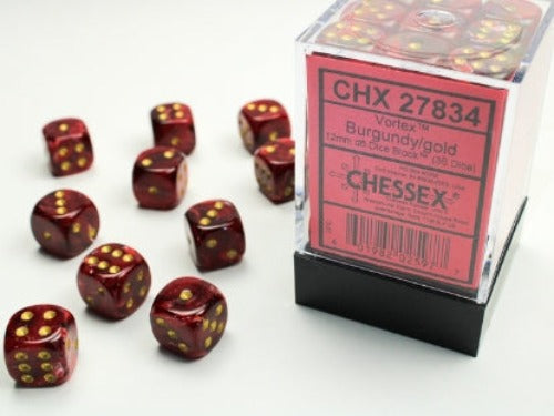 Chessex Vortex 12mm d6 Dice Set