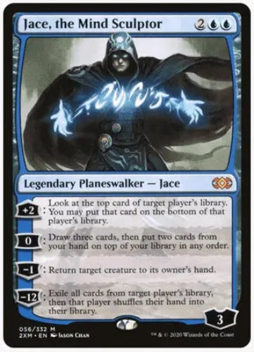 Magic: The Gathering Jace, The Mind Sculptor Card Single Sided Fleece Throw Blanket