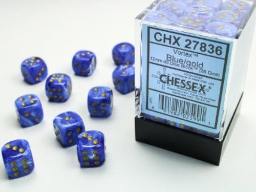 Chessex Vortex 12mm d6 Dice Set