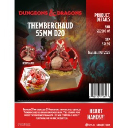 Sirius Dice D&D Scenic 55mm D20- Themberchaud