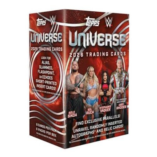 2026 Topps WWE Universe Wrestling Value Box