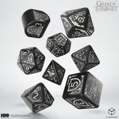 Game of Thrones Dice: Nights Watch Dice Set (7)