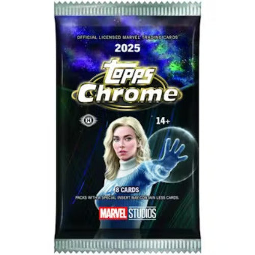 2025 Topps Marvel Studios Chrome Pack
