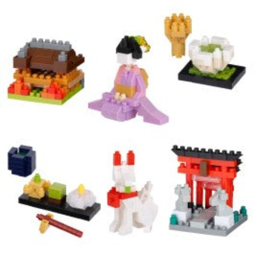 nanoblock Mininano Series - Japan Assortment 3 (Blind Box) "Culture"